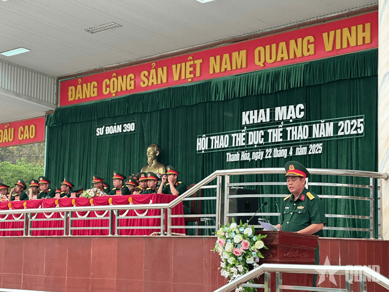 Sư đoàn 390 khai mạc Hội thao thể dục thể thao năm 2025