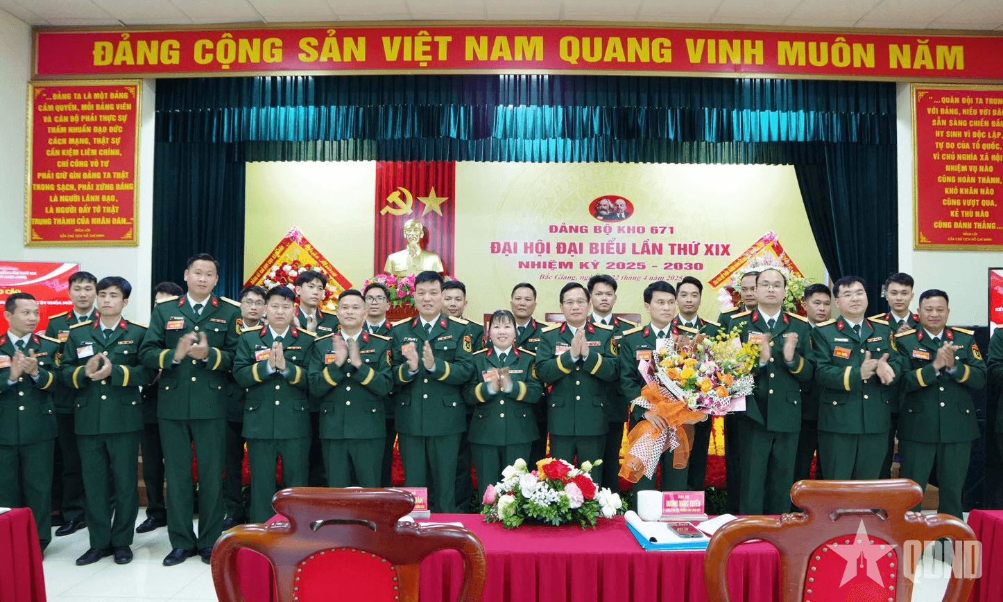 Đảng bộ Kho 671 (Cục Xăng dầu) tổ chức thành công Đại hội đại biểu lần thứ XIX, nhiệm kỳ 2025 - 2030