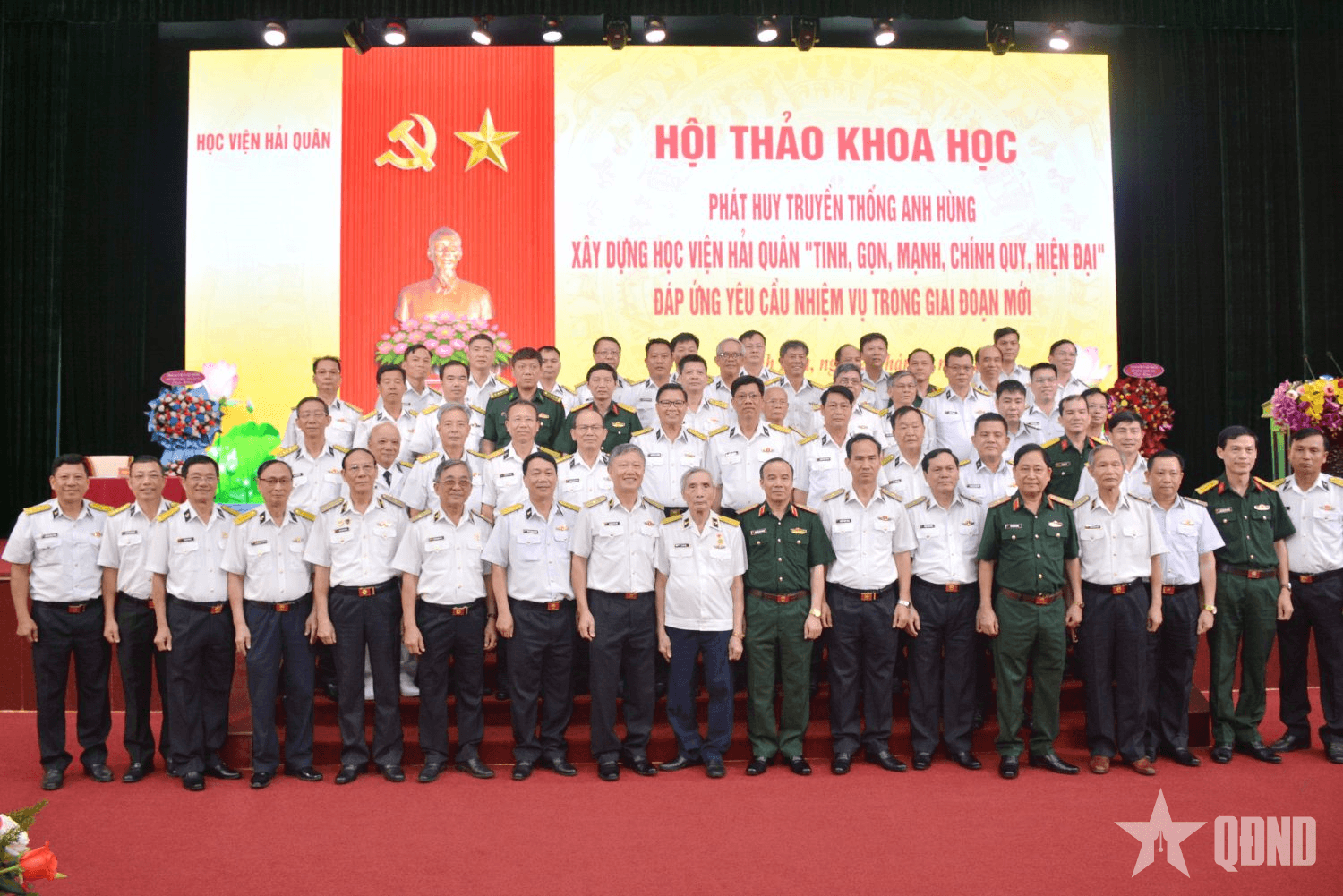Hội thảo khoa học xây dựng Học viện Hải quân tinh, gọn, mạnh, chính quy, hiện đại