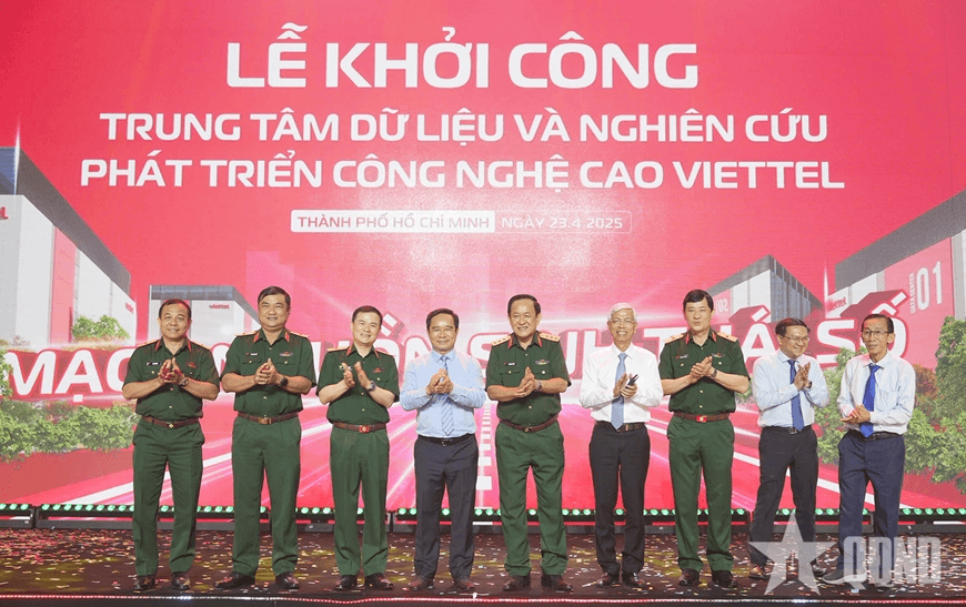 Viettel khởi công trung tâm dữ liệu quy mô thuộc top 10 khu vực Đông Nam Á