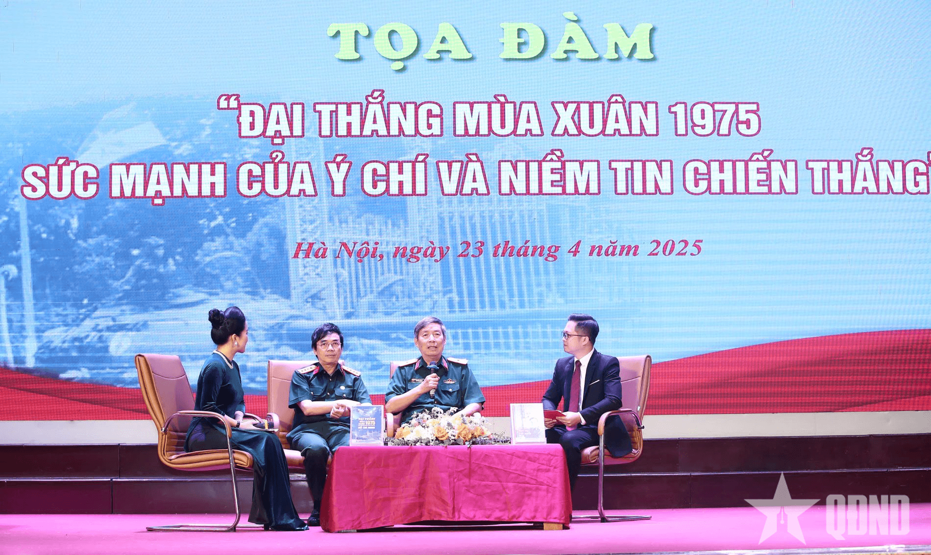 Tọa đàm “Đại thắng mùa Xuân 1975 - Sức mạnh của ý chí và niềm tin chiến thắng”