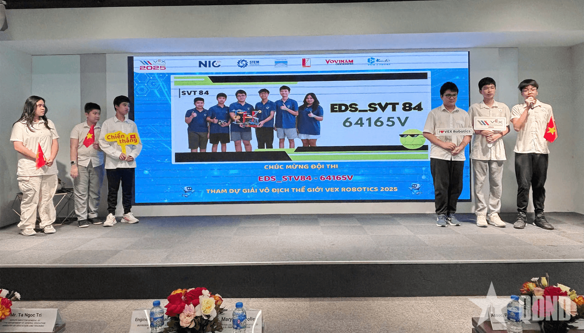 18 đội Việt Nam dự Giải vô địch thế giới VEX Robotics 2025