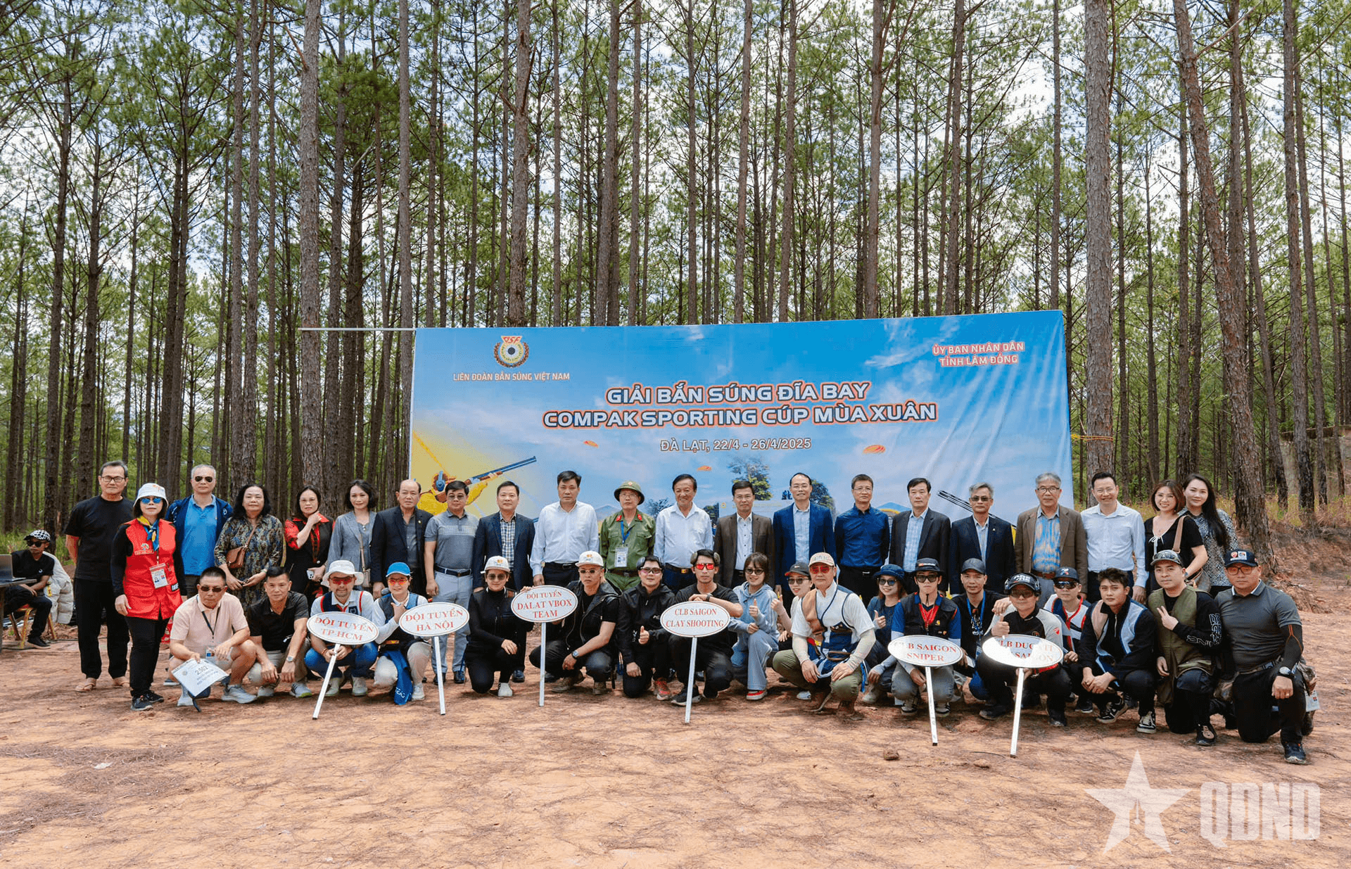 Khai mạc Giải bắn súng đĩa bay Compak Sporting Cúp Mùa Xuân - Đà Lạt năm 2025