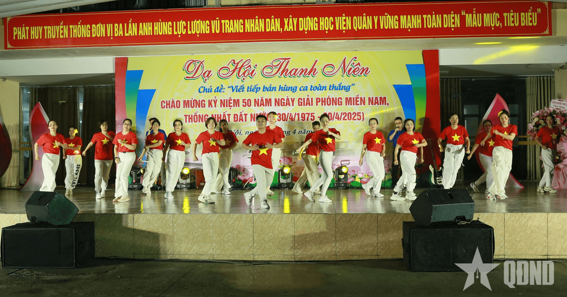Học viện Quân y tổ chức Dạ hội Thanh niên “Viết tiếp bản hùng ca toàn thắng”