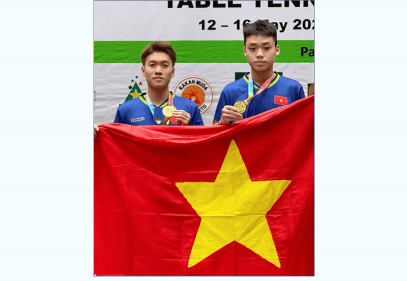 Hoàng Lâm - tài năng bóng bàn triển vọng