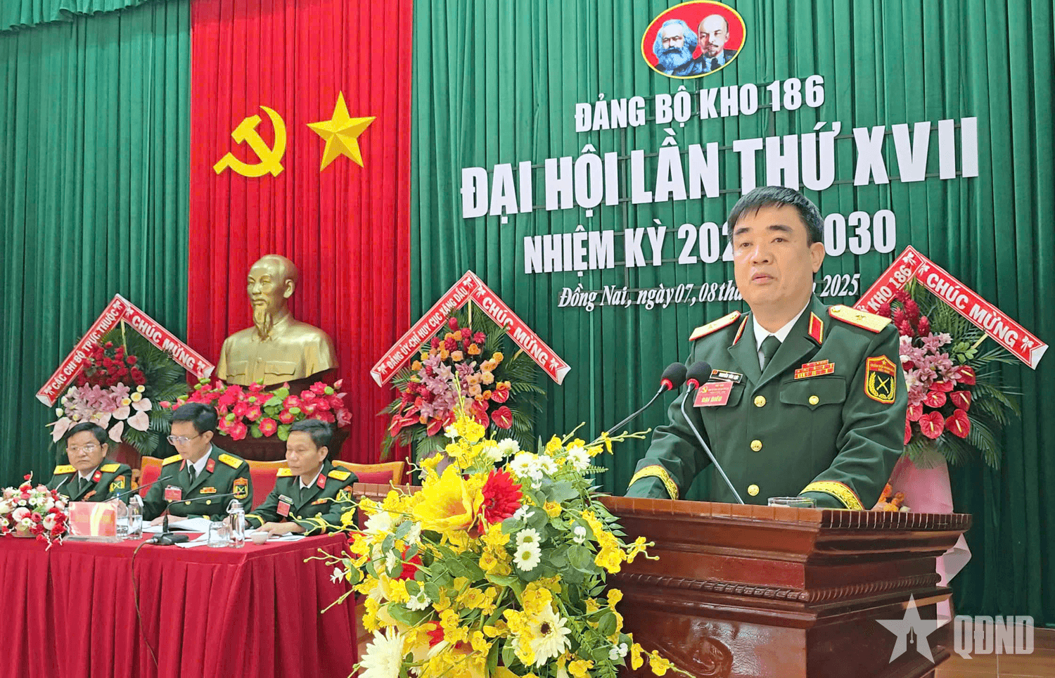 Đảng bộ Kho 186 đề ra phương hướng xây dựng đơn vị vững mạnh, hiện đại