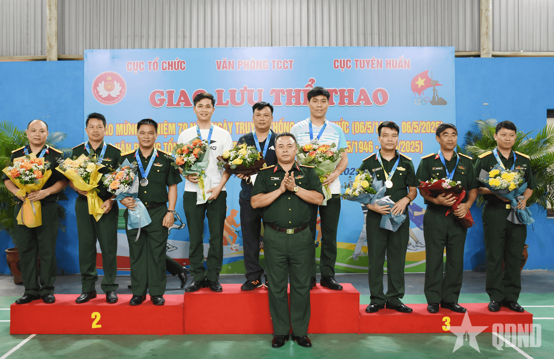 Bế mạc giao lưu thể thao 3 cơ quan thuộc Tổng cục Chính trị
