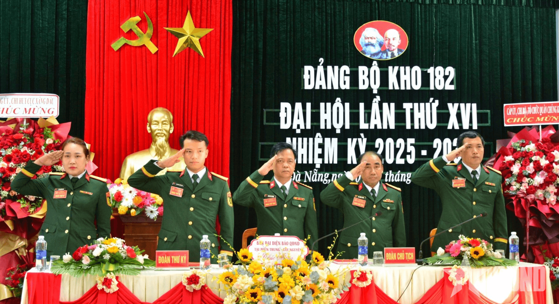 Đảng bộ Kho 182, Cục Xăng dầu, Tổng cục Hậu cần-Kỹ thuật hoàn thành tốt nhiệm vụ tiếp nhận, cấp phát, bảo quản xăng dầu