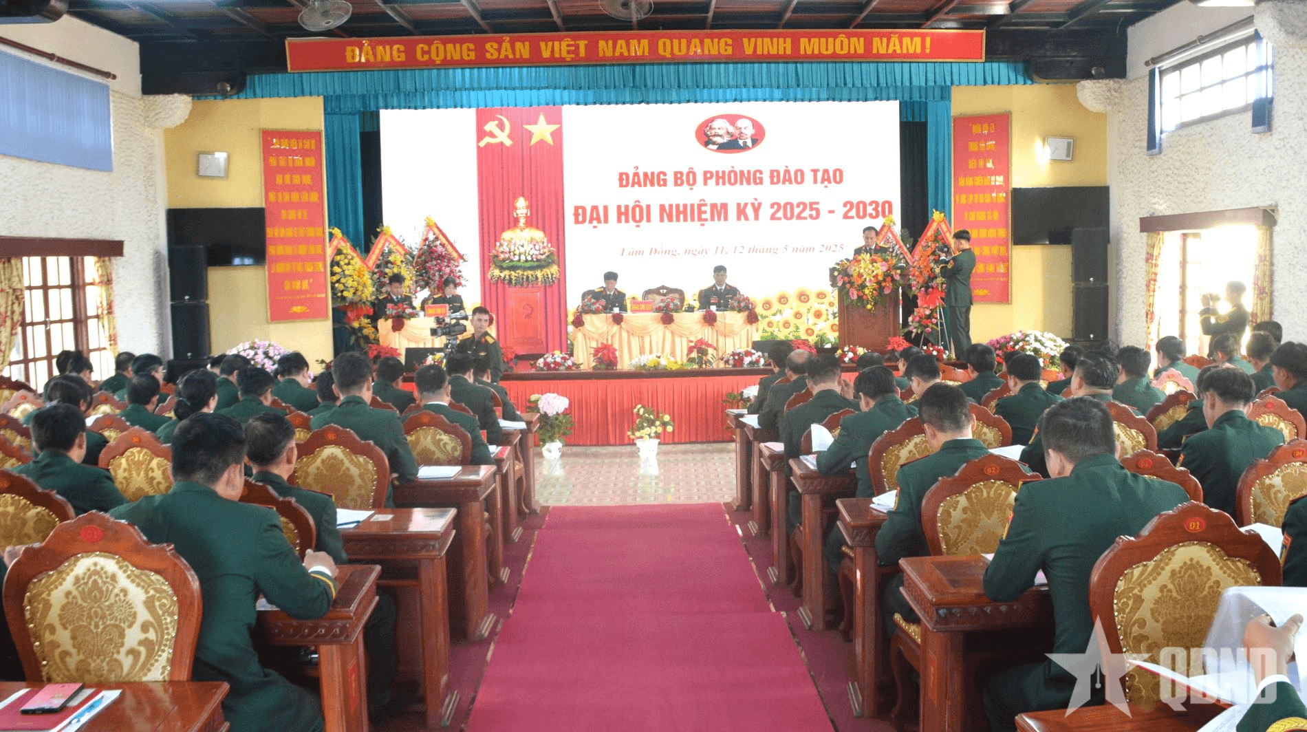 Đảng bộ Phòng Đào tạo (Học viện Lục quân) tiến hành Đại hội nhiệm kỳ 2025 - 2030
