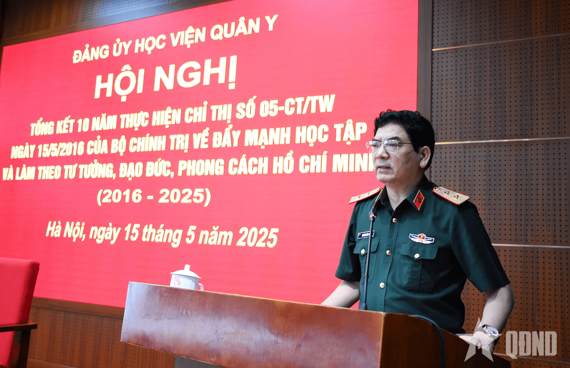 Học viện Quân y giữ gìn, phát triển, lan tỏa những giá trị tư tưởng, đạo đức, phong cách Hồ Chí Minh