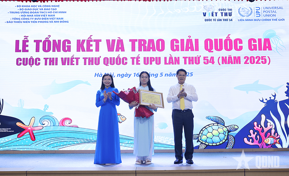 Lễ tổng kết và trao giải Cuộc thi viết thư quốc tế UPU lần thứ 54