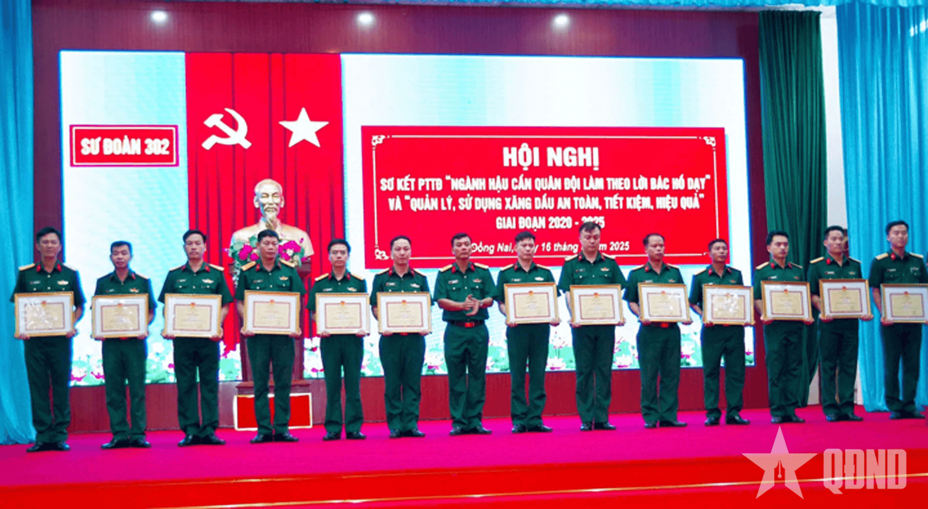 Sư đoàn 302 (Quân khu 7) đẩy mạnh thi đua “Ngành Hậu cần Quân đội làm theo lời Bác Hồ dạy”