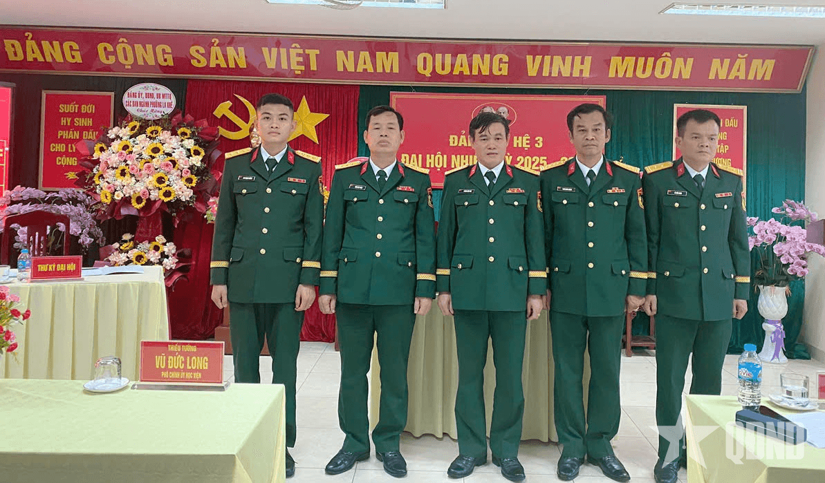 Đảng bộ Hệ 3, Học viện Chính trị tổ chức Đại hội nhiệm kỳ 2025-2030