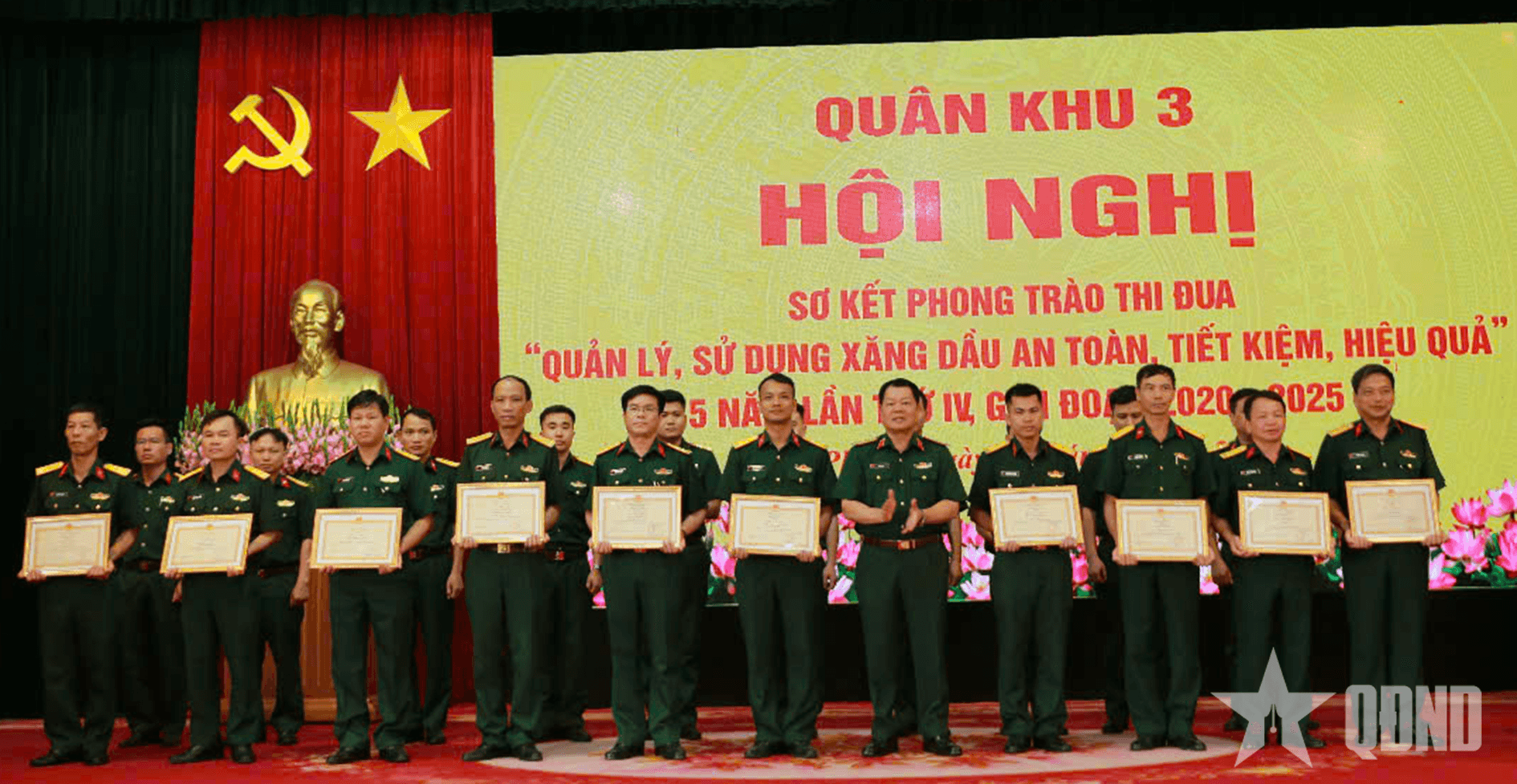 Quân khu 3: Đẩy mạnh thi đua quản lý sử dụng xăng dầu an toàn, tiết kiệm, hiệu quả