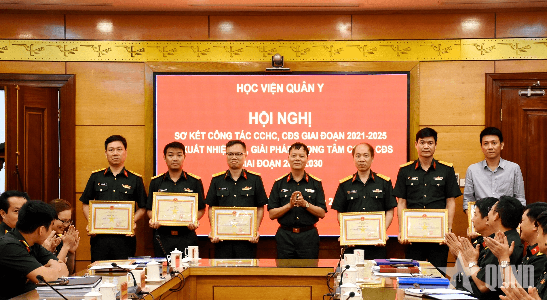 Học viện Quân y triển khai đồng bộ công tác cải cách hành chính, chuyển đổi số