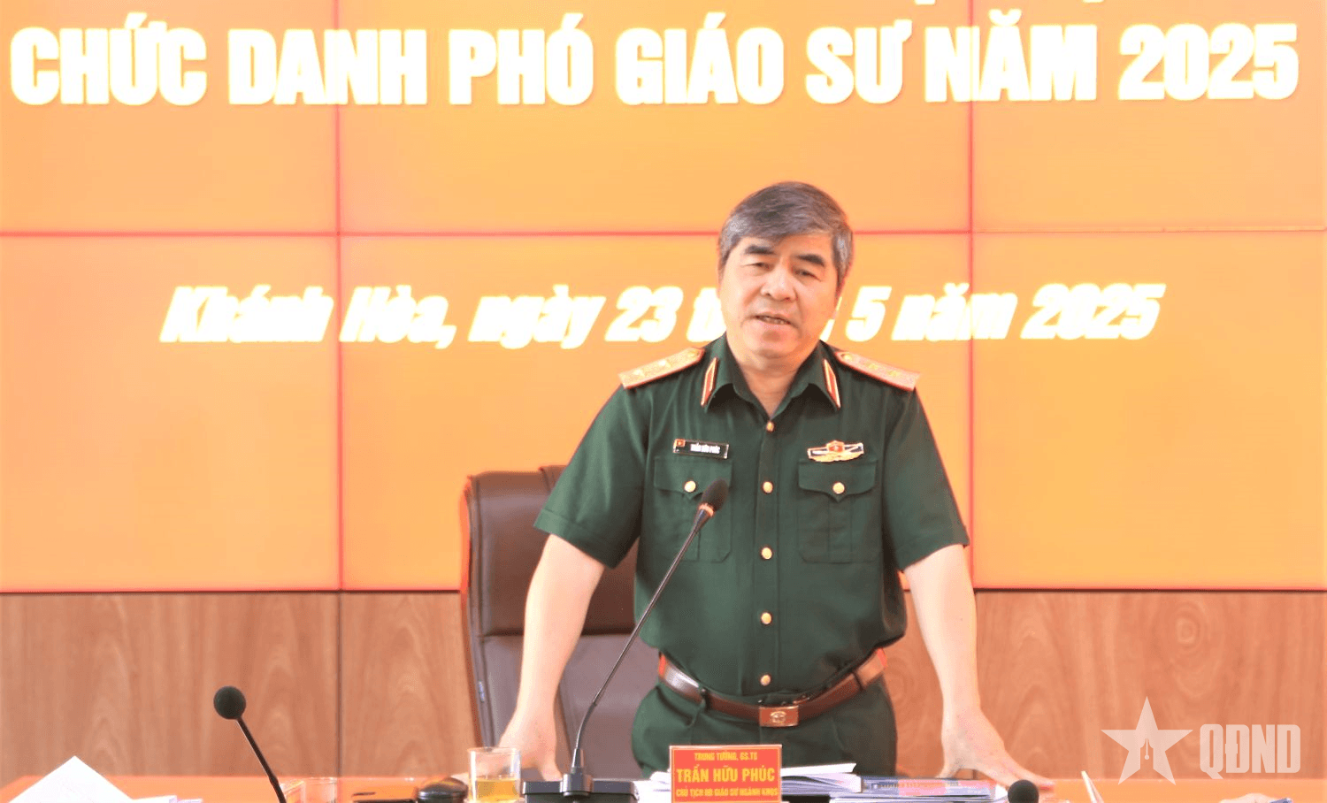 Hội đồng Giáo sư ngành Khoa học Quân sự tổ chức tập huấn