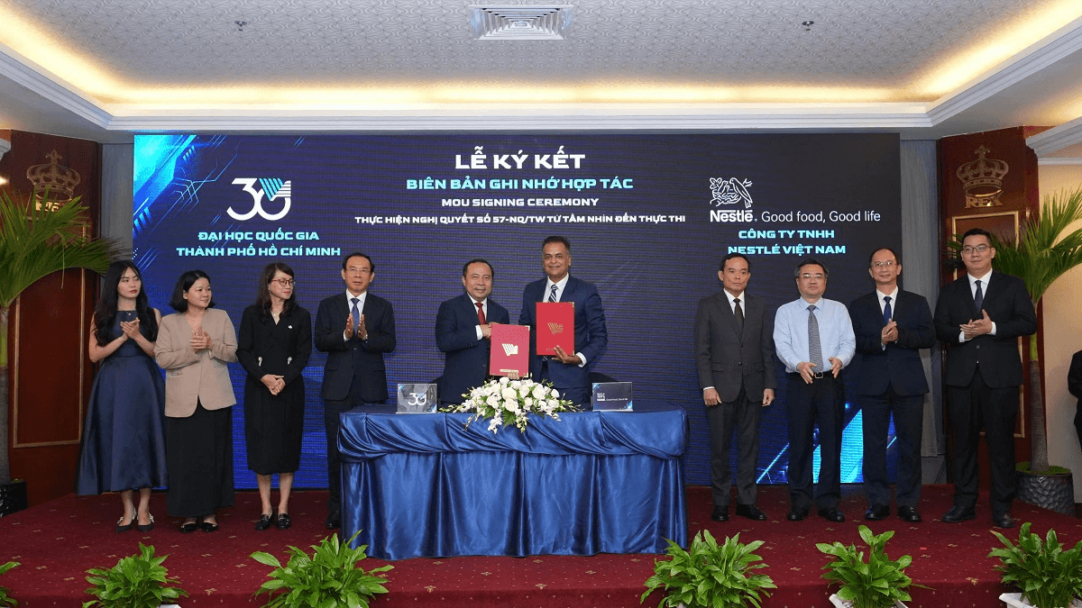 Nestlé Việt Nam và Đại học Quốc gia TP Hồ Chí Minh ký kết hợp tác thực thi mô hình “3 nhà”