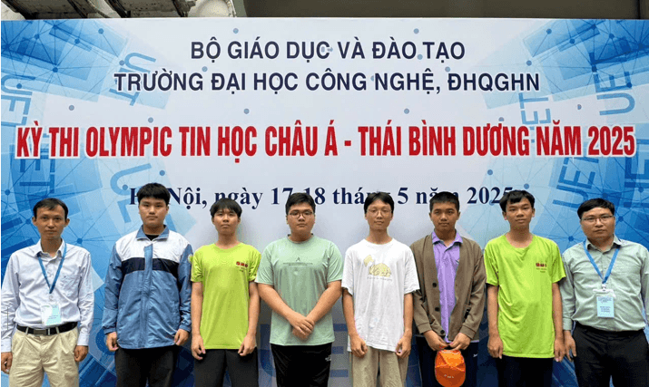 Đoàn Việt Nam giành 6 huy chương tại Olympic Tin học Châu Á