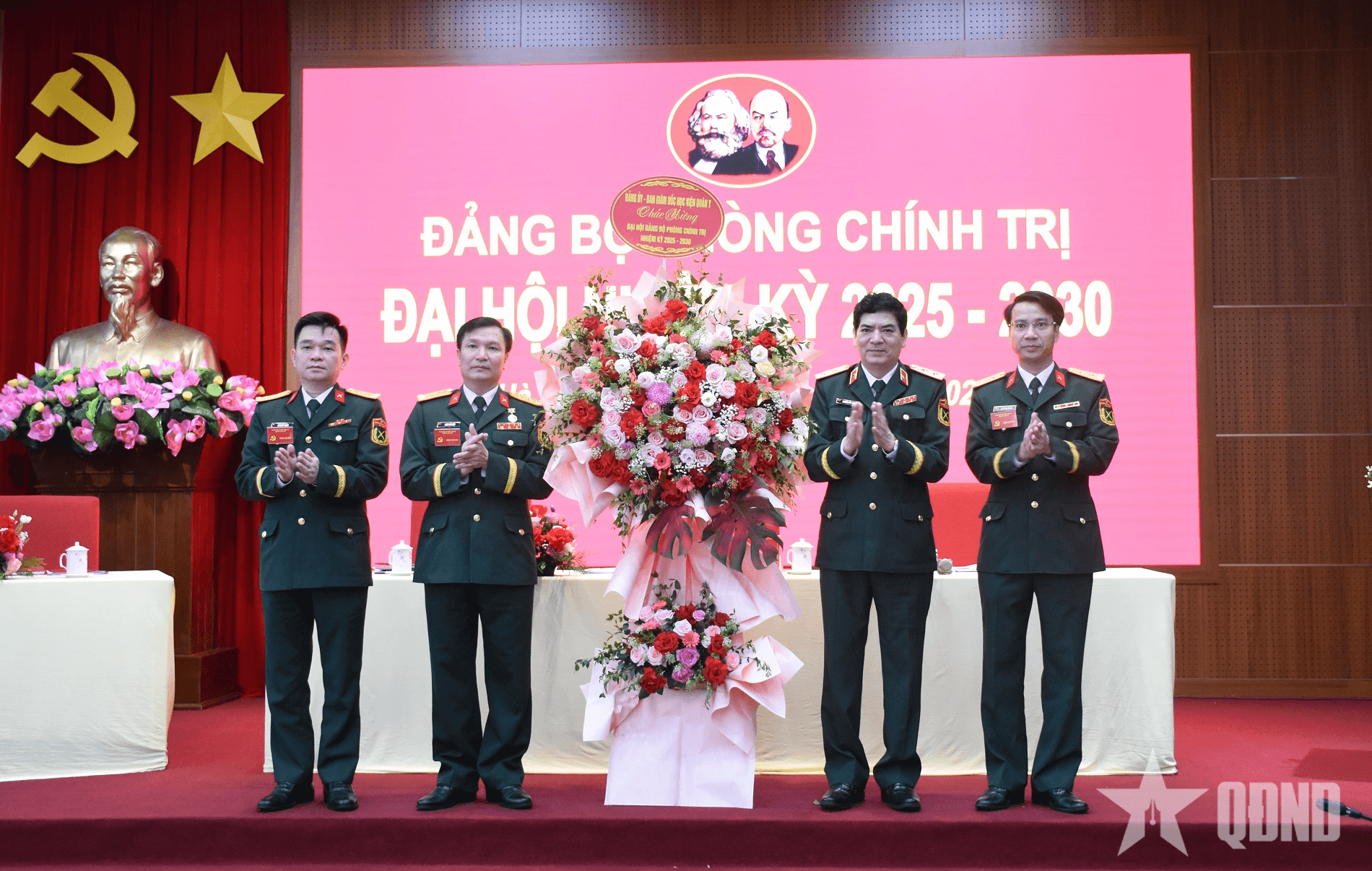 Tham mưu, triển khai hiệu quả hoạt động công tác Đảng, công tác chính trị trong Học viện Quân y