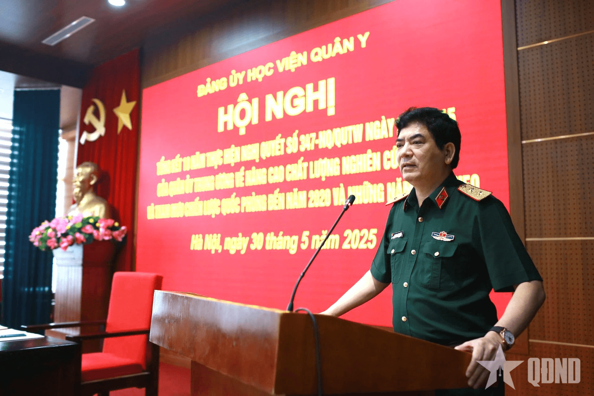 Học viện Quân y đột phá trong dự báo tình hình chiến lược và phát triển công tác chuyên môn