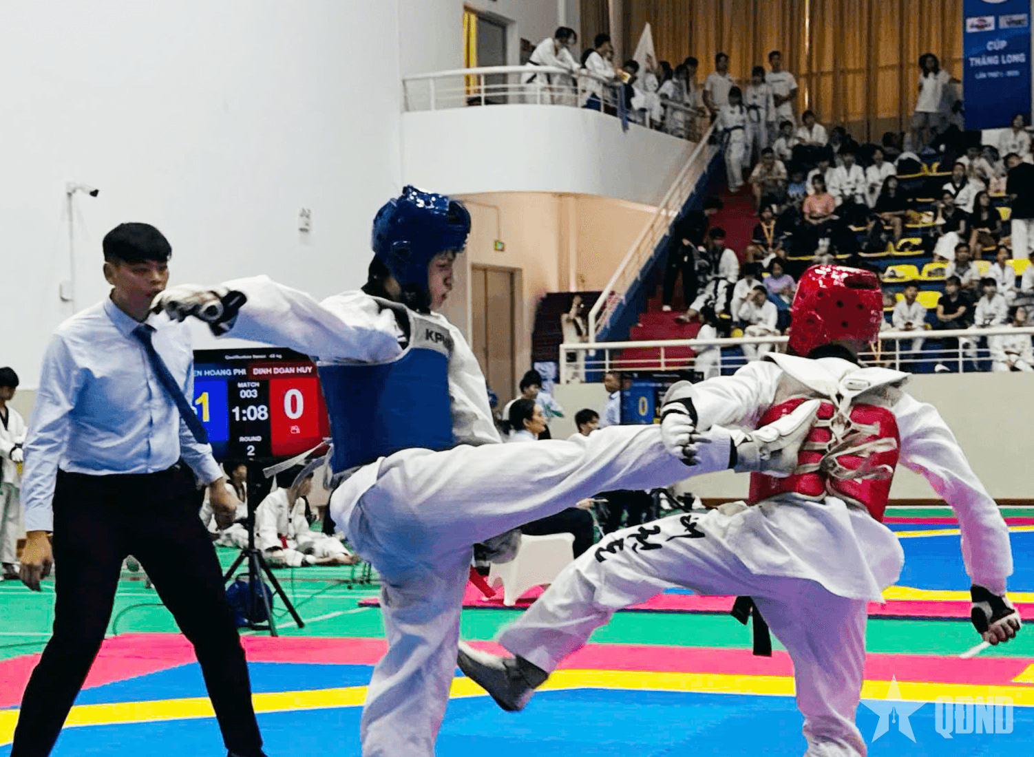 Hơn 1.000 võ sĩ tham dự Festival taekwondo Hà Nội mở rộng 2025