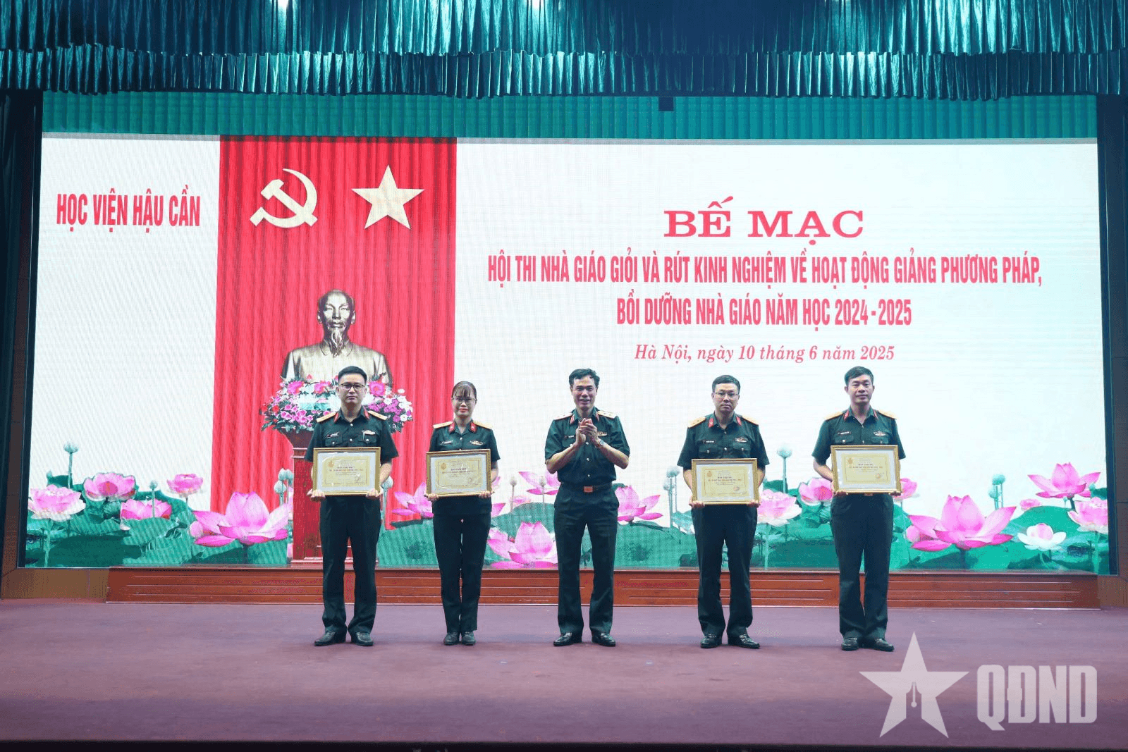 Học viện Hậu cần bế mạc Hội thi Nhà giáo giỏi