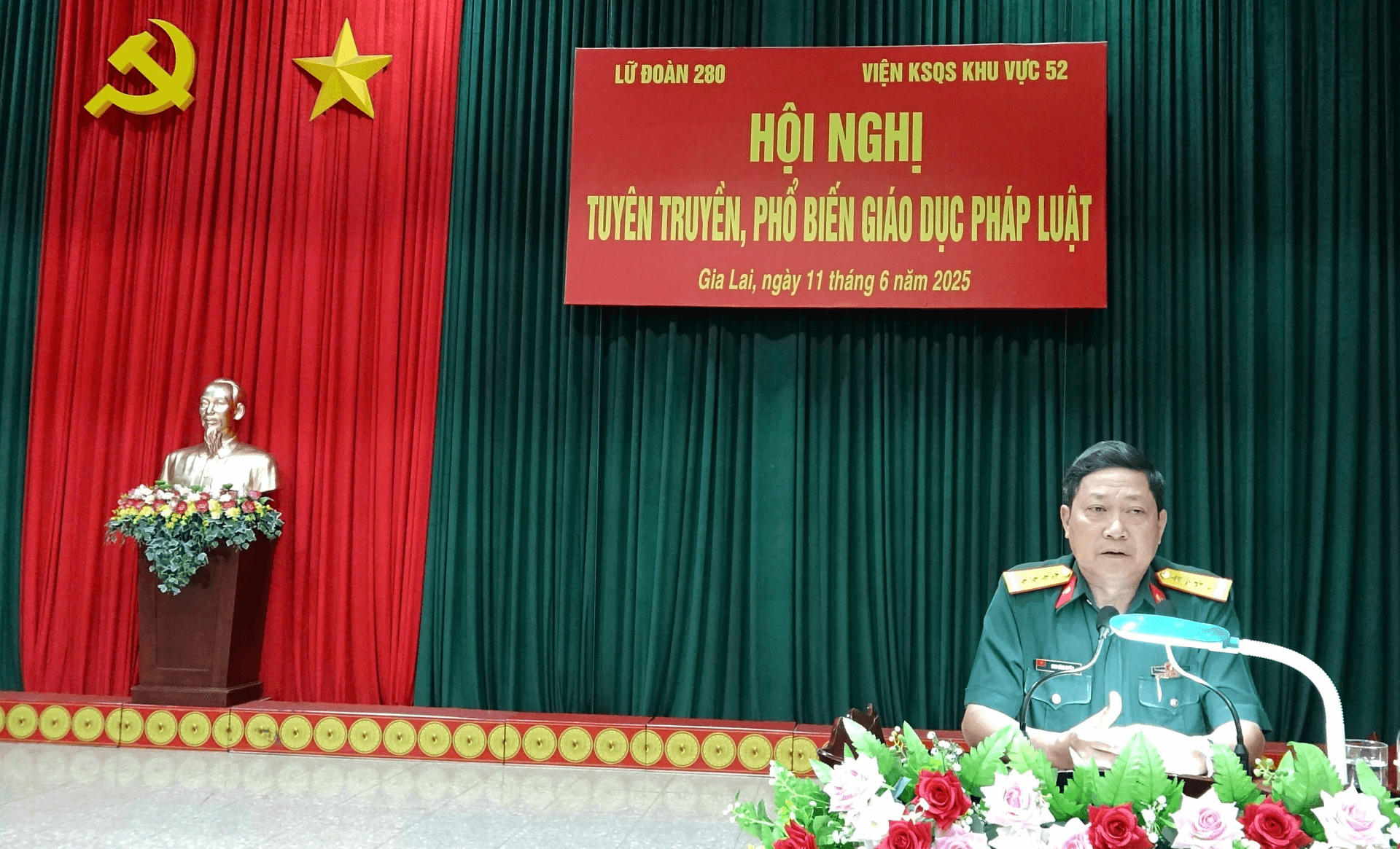 Phổ biến giáo dục pháp luật tại Lữ đoàn 280, Quân khu 5