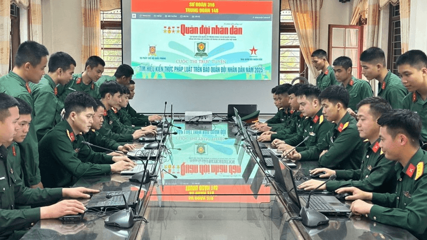 Kết quả kỳ 3 Cuộc thi trực tuyến “Tìm hiểu kiến thức pháp luật trên Báo Quân đội nhân dân” năm 2025