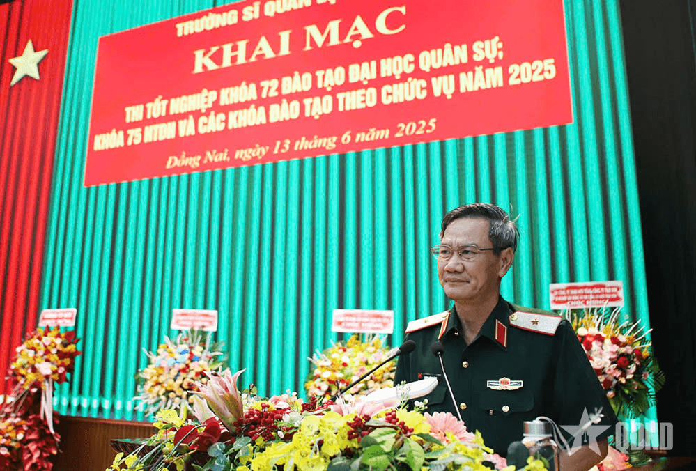 Trường Sĩ quan Lục quân 2 khai mạc thi tốt nghiệp năm 2025
