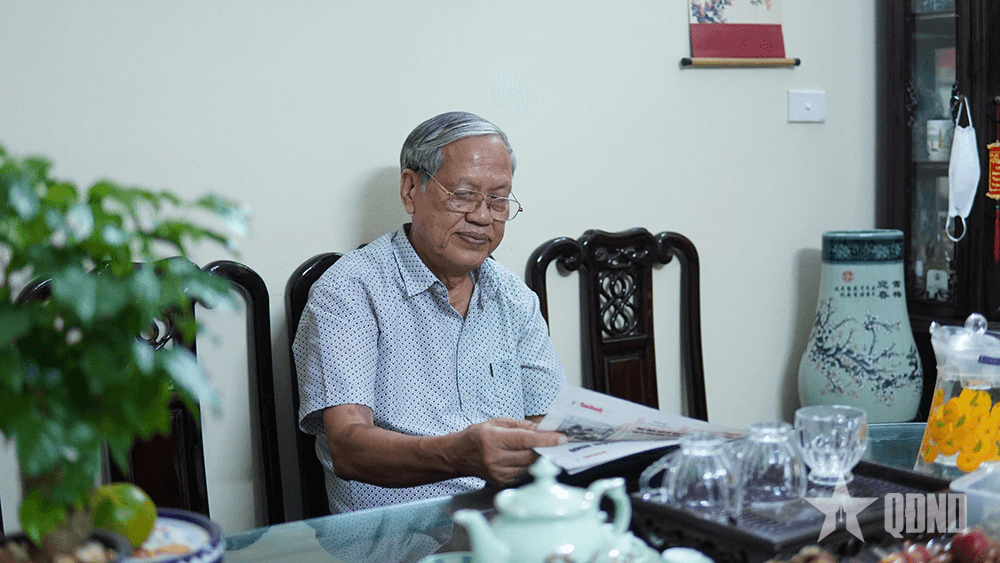 Nhà báo, cựu chiến binh Nguyễn Hữu Mão - người đam mê với nghề viết