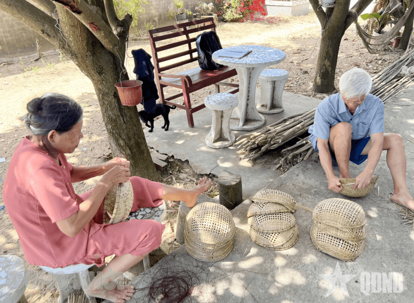 Trà Cú phát triển làng nghề mây tre đan truyền thống