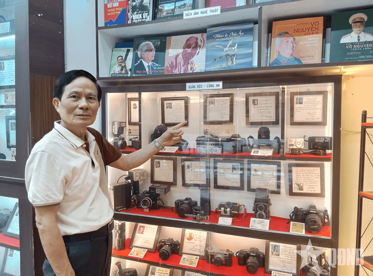 Lưu giữ kho tư liệu quý giá về lịch sử nhiếp ảnh Việt Nam