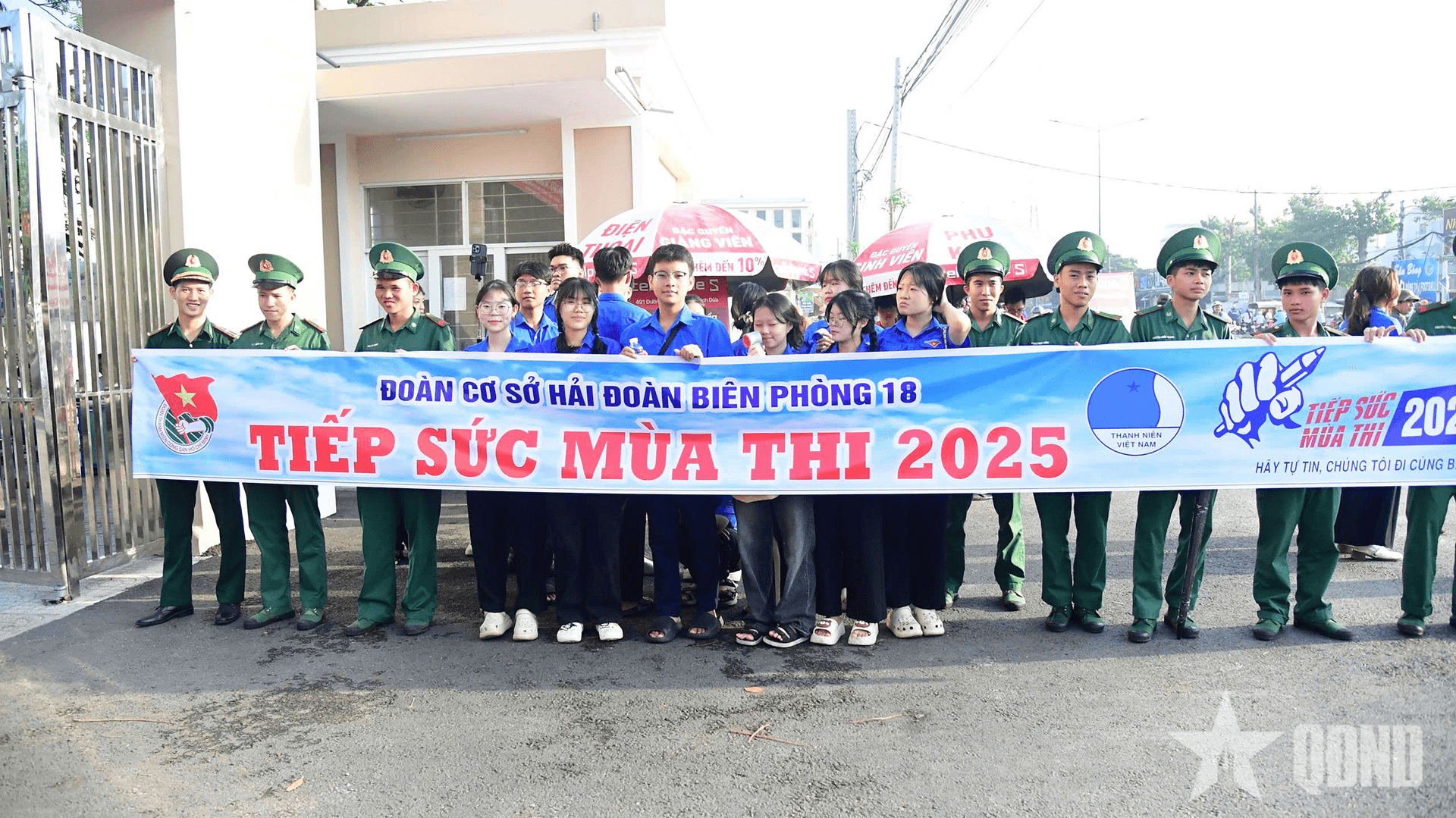 Hải đoàn Biên phòng 18 “Tiếp sức mùa thi năm 2025”