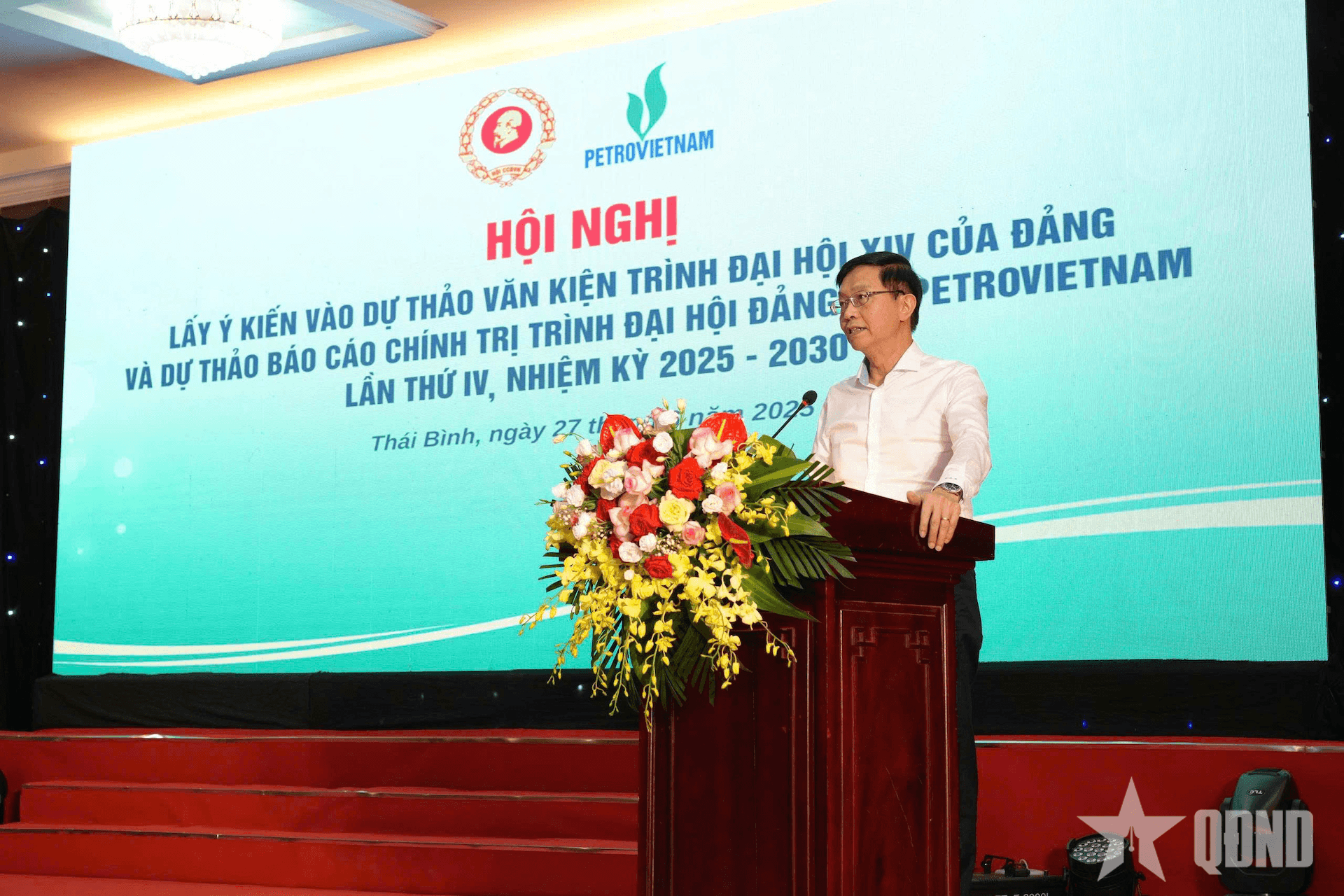 Hội Cựu chiến binh Petrovietnam tổ chức Hội nghị lấy ý kiến vào dự thảo văn kiện trình Đại hội XIV của Đảng