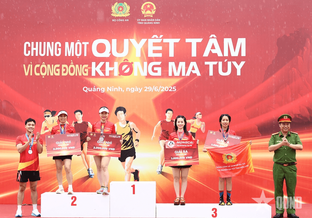 Gần 5.000 người tham gia giải chạy “Chung một quyết tâm – Vì cộng đồng không ma túy”