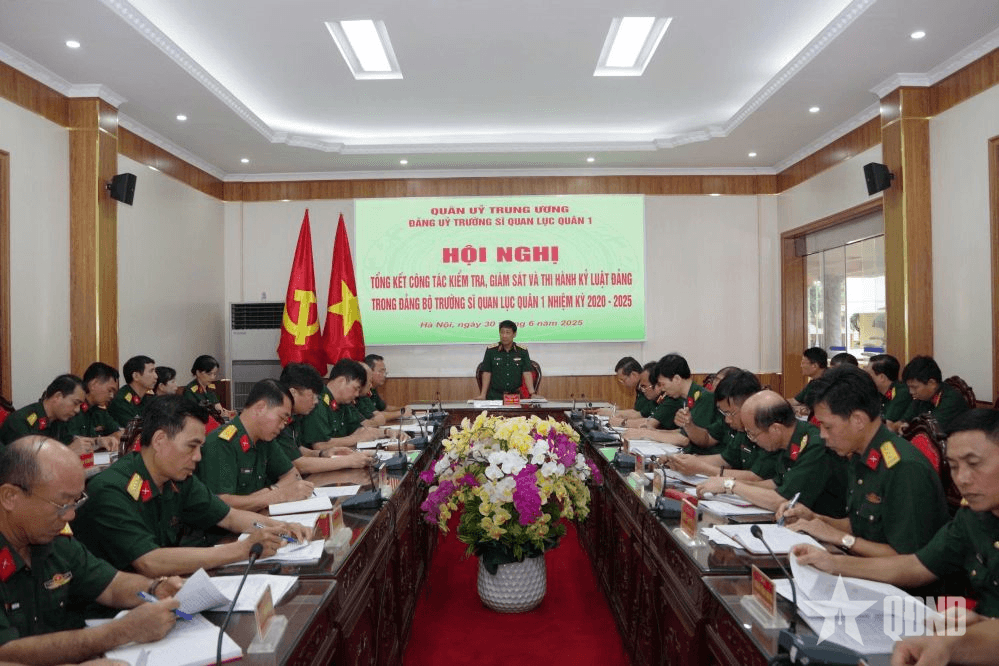 Đảng bộ Trường Sĩ quan Lục quân 1 tổng kết công tác kiểm tra, giám sát và thi hành kỷ luật Đảng