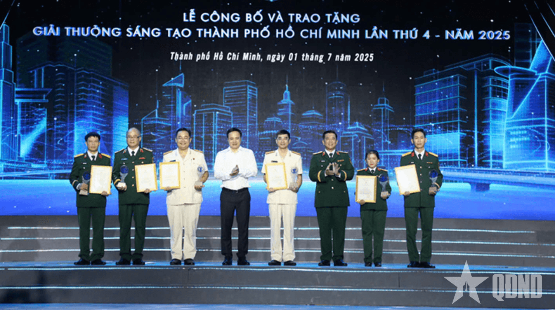 Lễ công bố, trao tặng “Giải thưởng sáng tạo TP Hồ Chí Minh” lần thứ 4