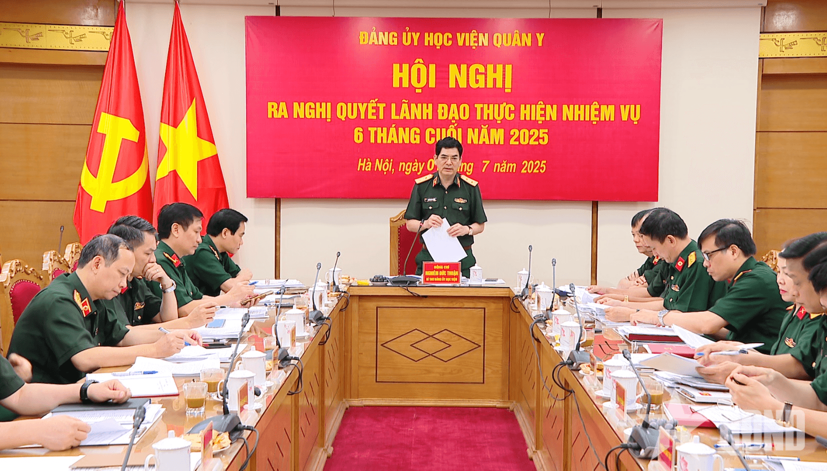 Đảng ủy Học viện Quân y: Lãnh đạo nâng cao chất lượng giáo dục - đào tạo, khám, chữa bệnh