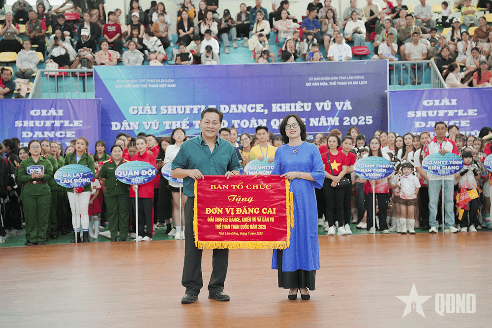 Khởi tranh Giải shuffle dance, khiêu vũ và dân vũ thể thao toàn quốc năm 2025