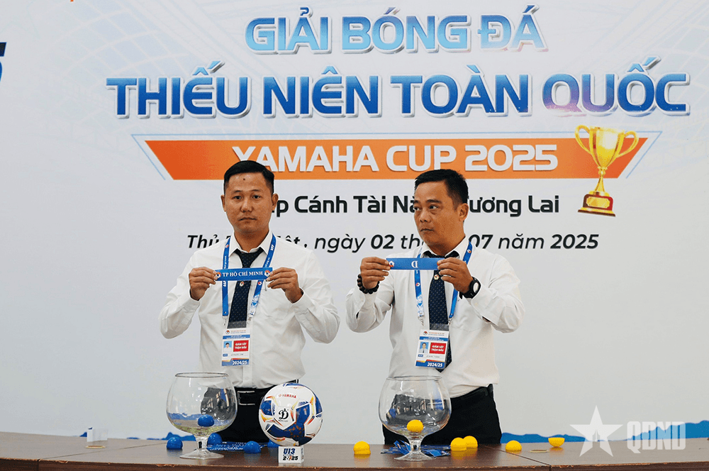Giải bóng đá thiếu niên U13 toàn quốc 2025 có "bảng tử thần”