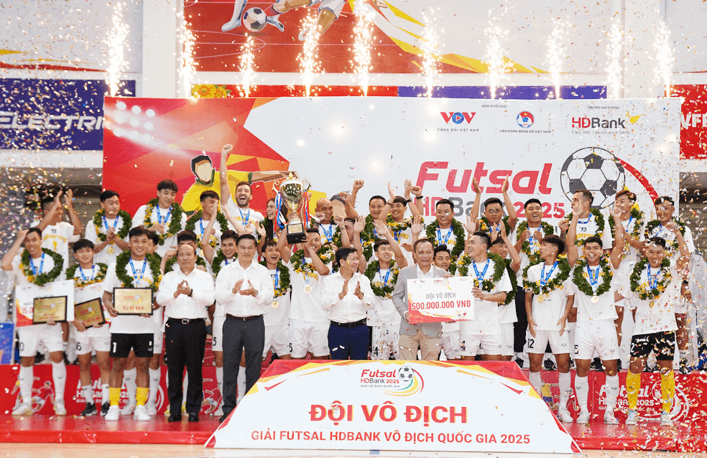 Tín hiệu mừng cho futsal Việt Nam