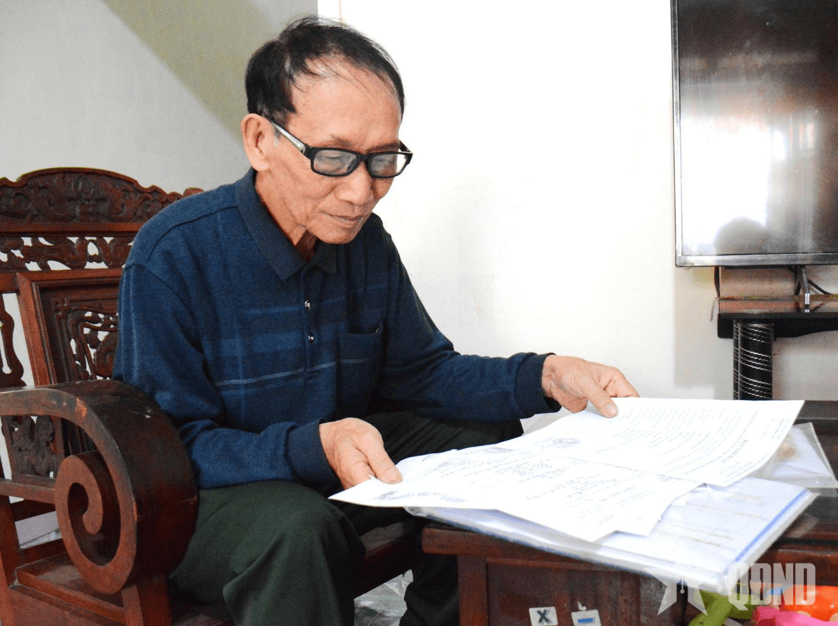Thương binh Trần Ngọc Doanh nặng lòng với đồng đội