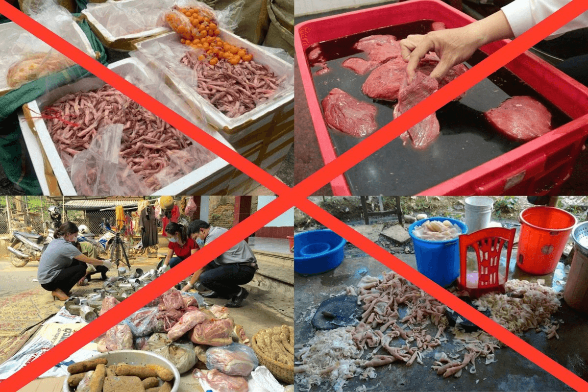 "Bốn không" với thực phẩm bẩn