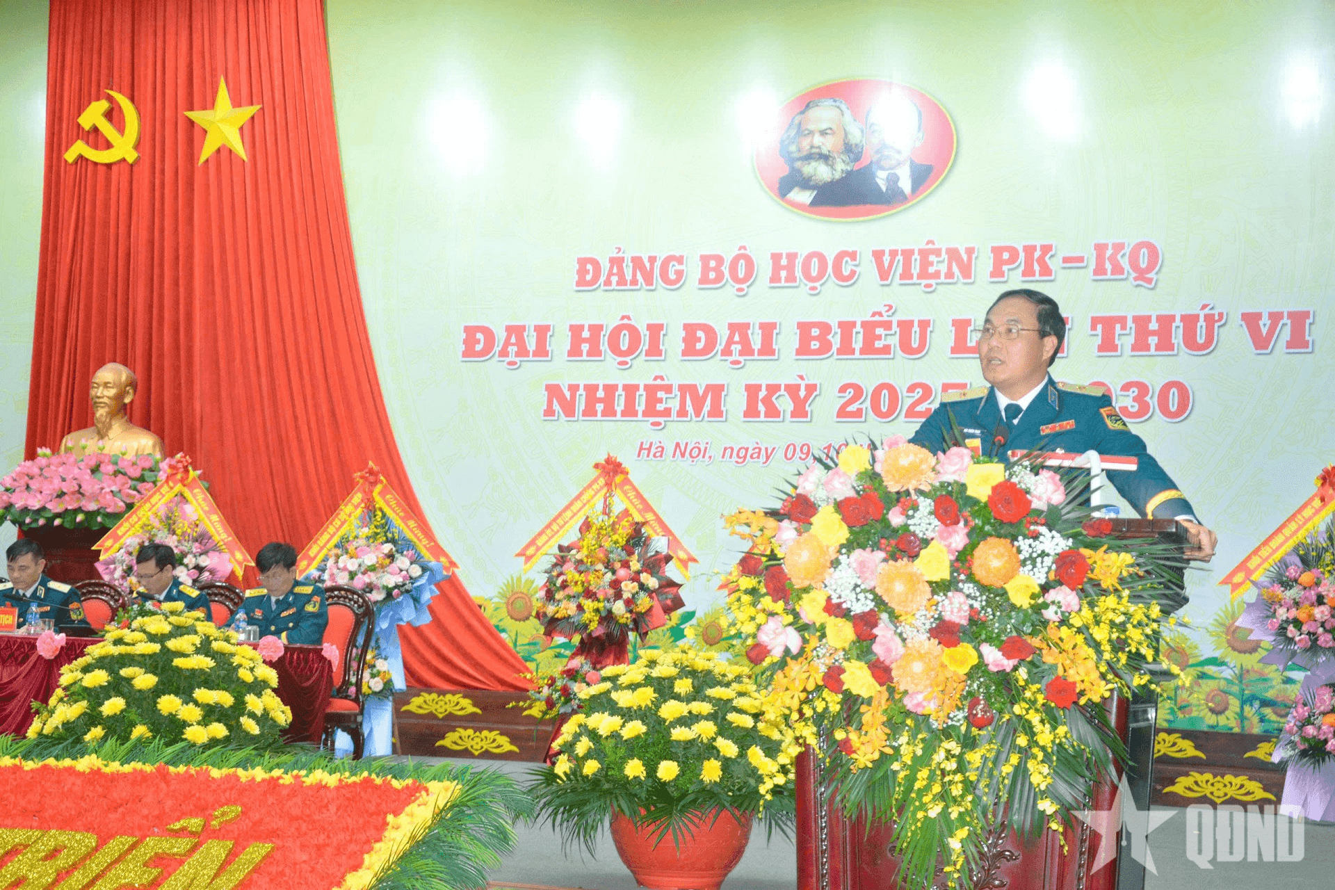 Đảng bộ Học viện Phòng không - Không quân tổ chức thành công Đại hội đại biểu lần thứ VI
