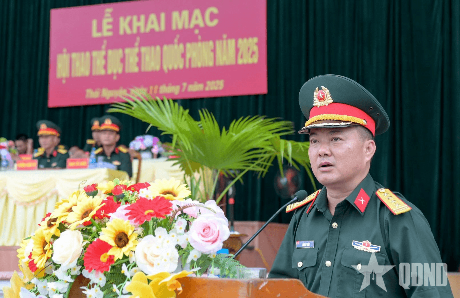 Khai mạc Hội thao thể dục thể thao Quốc phòng Quân khu 1 năm 2025