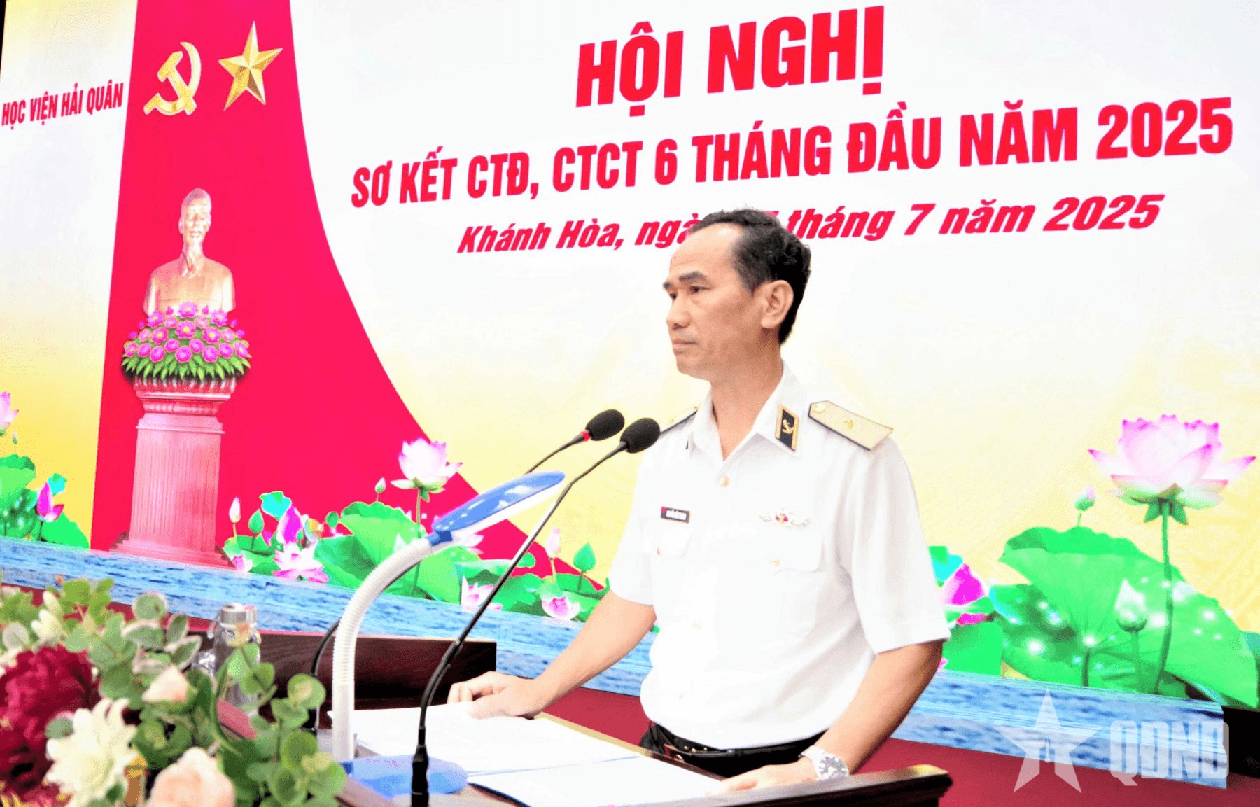 Học viện Hải quân hoàn thành tốt nhiệm vụ công tác Đảng, công tác chính trị