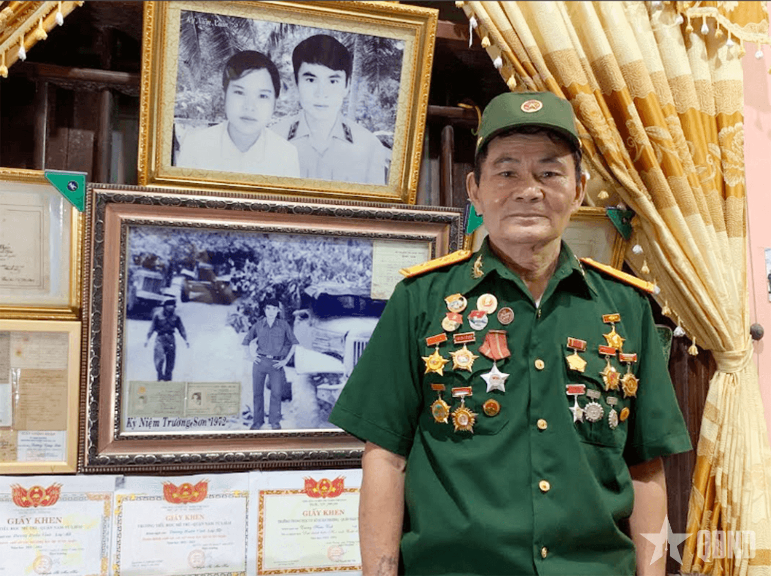Người lính lái xe trên những cung đường Trường Sơn huyền thoại