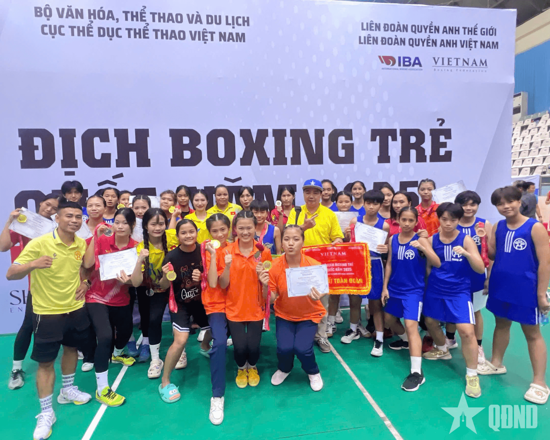 Hà Nội nhất toàn đoàn Giải vô địch boxing trẻ toàn quốc năm 2025