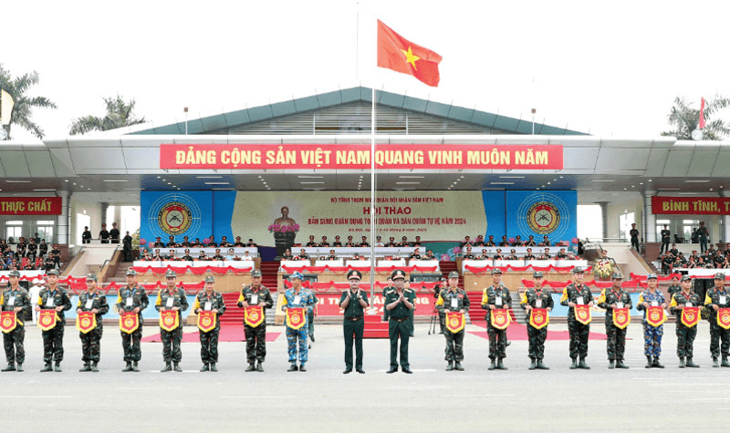 Lãnh đạo thực hiện thắng lợi công tác quân sự, quốc phòng, góp phần xây dựng QĐND Việt Nam cách mạng, chính quy, tinh nhuệ, hiện đại