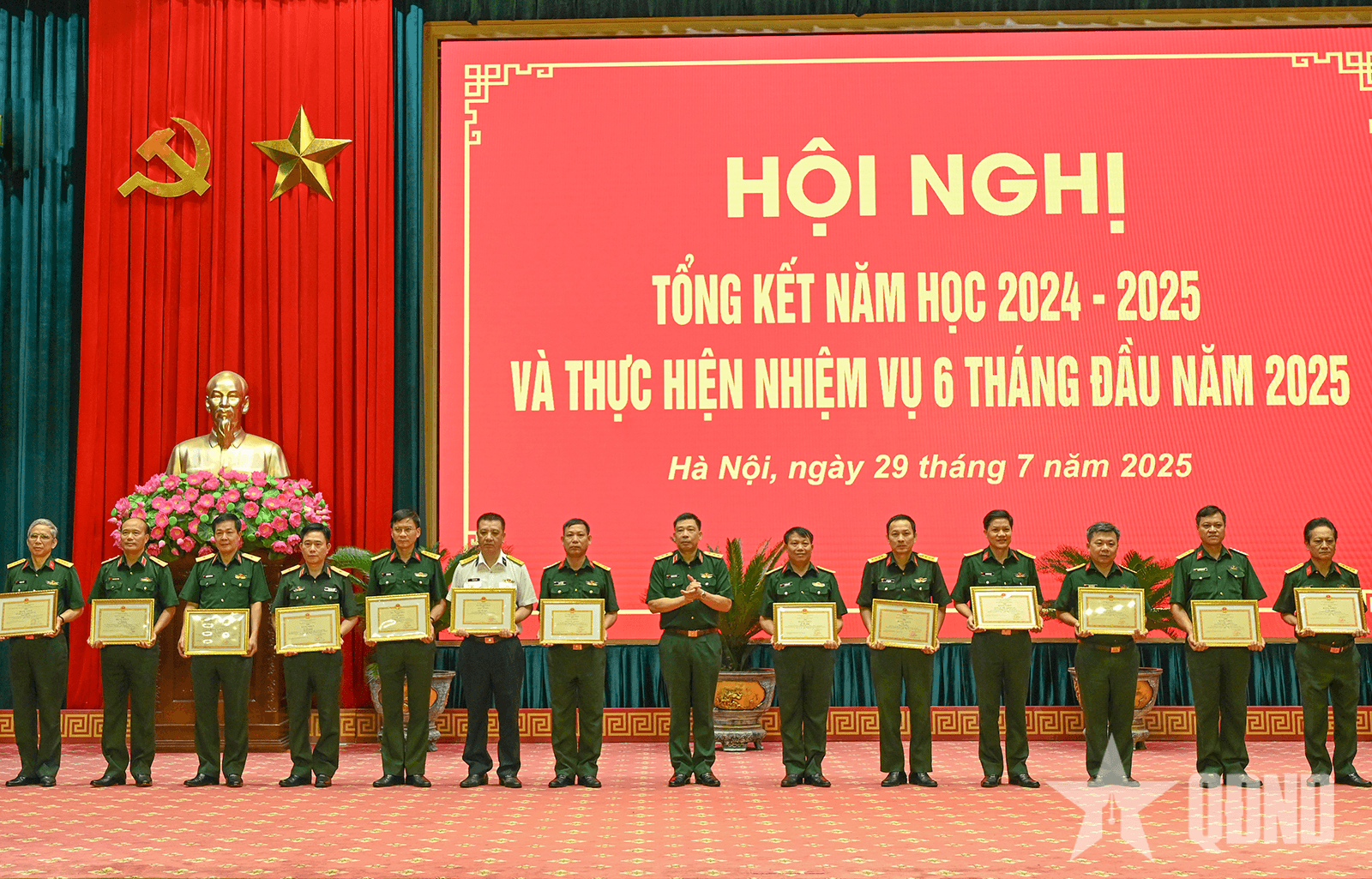 Học viện Quốc phòng tổng kết năm học 2024-2025